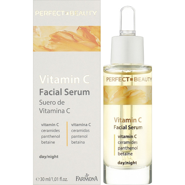 Фото - Сыворотка для лица Farmona Perfect Beauty осветляющая с витамином С день/ночь 30 мл (5900117979792)