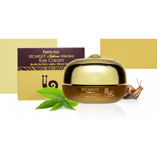 Фото - Крем для кожи вокруг глаз Farm Stay Escargot Noblesse 50 мл (8809317289281)