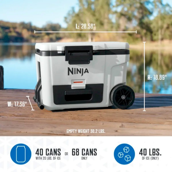 Фото - Термобокс Ninja FrostVault 42L Hard Coole (FB245EUWH)