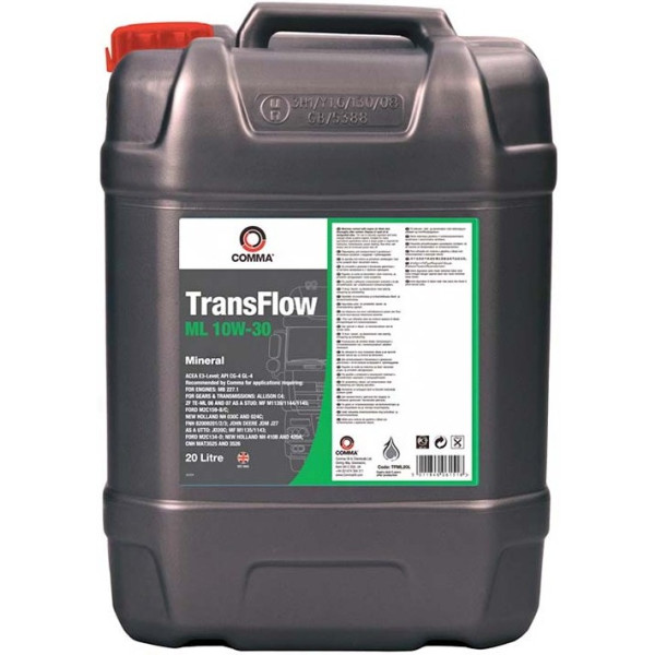 Фото - Масло для авто COMMA TRANSFLOW ML 10W-30 20л (TFML20L)