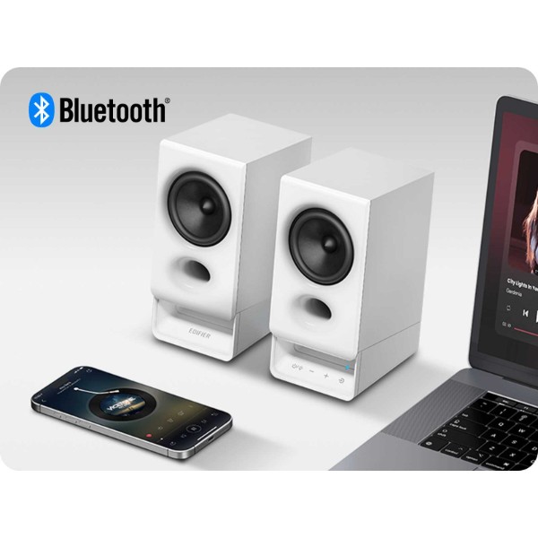 Фото - Комп'ютерна акустика компактна 2.0 Edifier R20BT White 2.0 5W USB Bluetooth