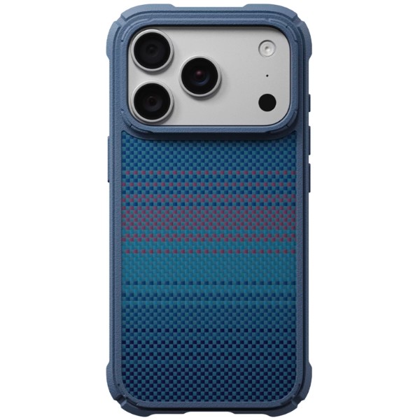 Фото - Чохол для смартфону Pitaka Cairn Military Grade Protective Case Nights-Midnight-01 for iPhone 18 Pro/17 Pro (KI1803CP2)