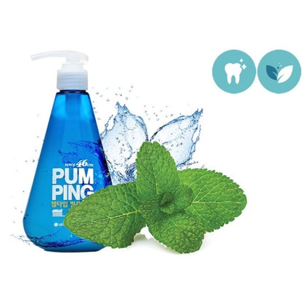 Фото - Зубная паста LG Perioe 46 см Pumping Cool mint 285 г (8801051065589)