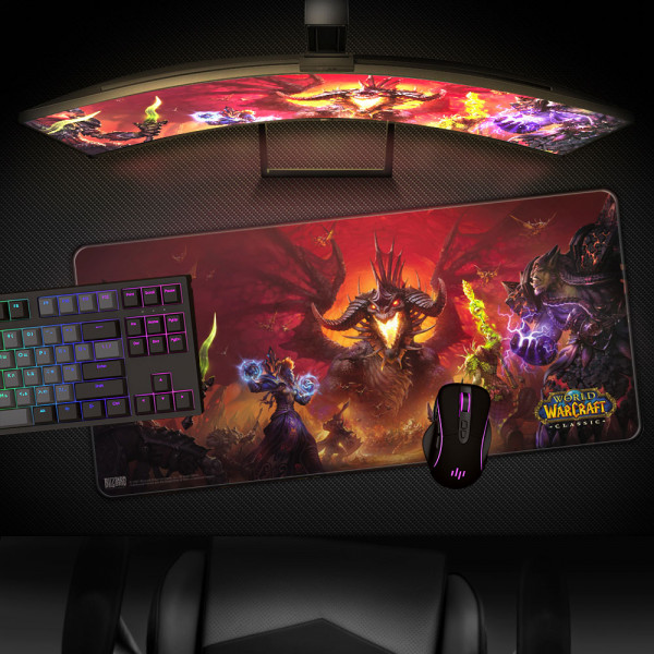 Фото - Килимок для миші ігровий Blizzard World of Warcraft Classic:Onyxia (FBLMPWOWONYXI21XL)