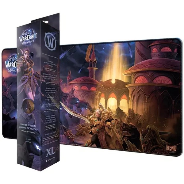 Фото - Коврик для мыши игровой Blizzard WORLD OF WARCRAFT Midnight Xalatath Key Art XL (FBLMPWOWMNXKA25XL)