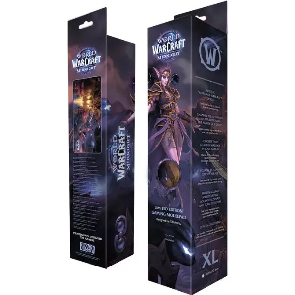 Фото - Коврик для мыши игровой Blizzard WORLD OF WARCRAFT Midnight Xalatath Key Art XL (FBLMPWOWMNXKA25XL)