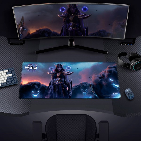 Фото - Килимок для миші ігровий Blizzard WORLD OF WARCRAFT Midnight Xalatath XL (FBLMPWOWMNXTH25XL)