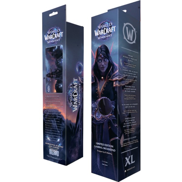 Фото - Килимок для миші ігровий Blizzard WORLD OF WARCRAFT Midnight Xalatath XL (FBLMPWOWMNXTH25XL)