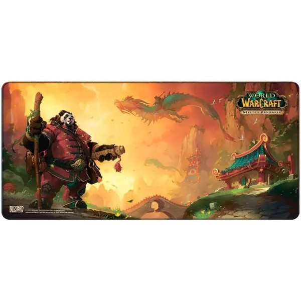 Фото - Коврик для мыши игровой Blizzard WORLD OF WARCRAFT Pandaren With Lanterns XL (FBLMPWOWPANLA25XL)