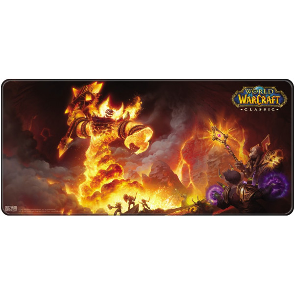 Фото - Килимок для миші ігровий World of Warcraft Classic Ragnaros XL (5292910016270)