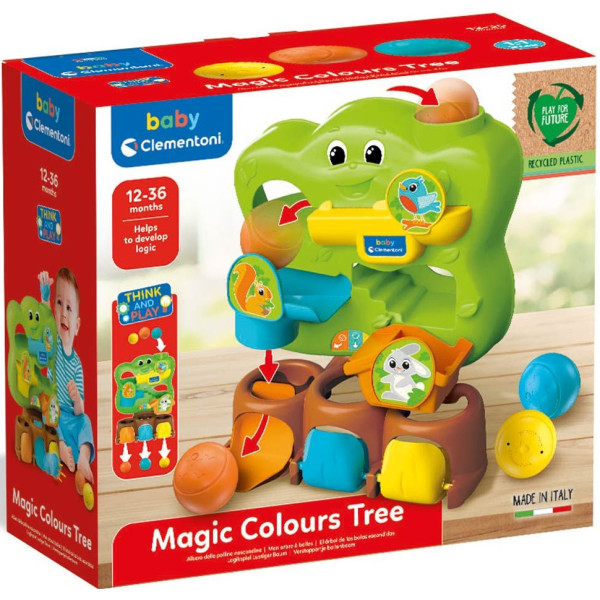 Фото - Ігровий центр для малюка Clementoni Magic Colour Tree (17687)