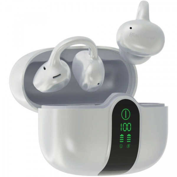 Фото - Навушники вкладиші бездротові TWS Blackview AirBuds 15 Frost White (6931548325963)