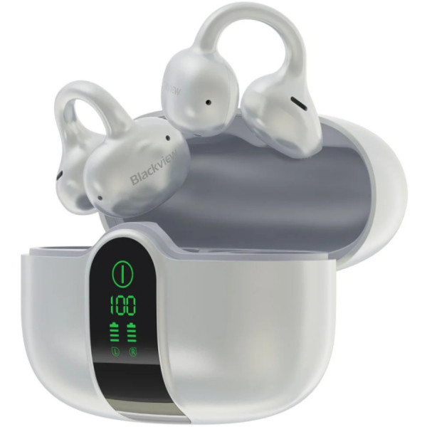 Фото - Навушники вкладиші бездротові TWS Blackview AirBuds 15 Frost White (6931548325963)