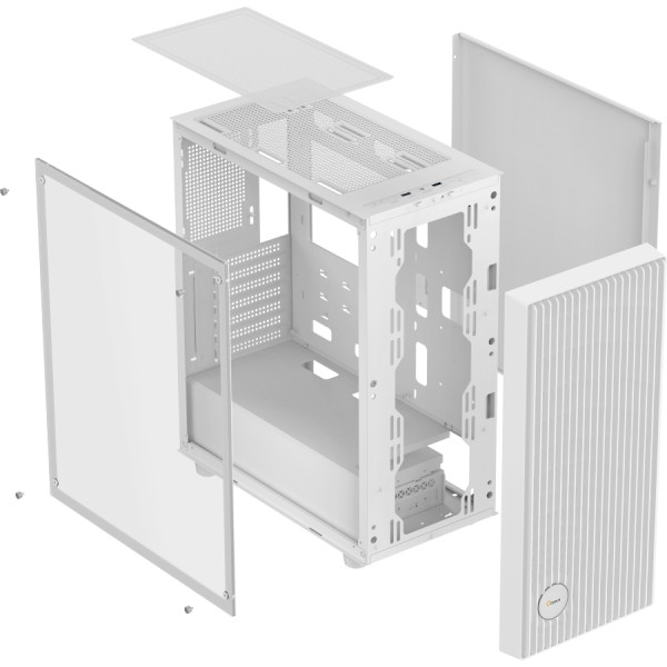 Фото - Корпус OCYPUS ATX W/O PSU GAMMA C70 WH ARGB (GAMMA-C70-WHG400XX-GL)