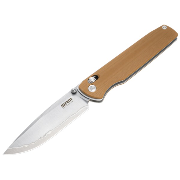 Фото - Ніж туристичний SRM Terrier 258L-GW2 Brown