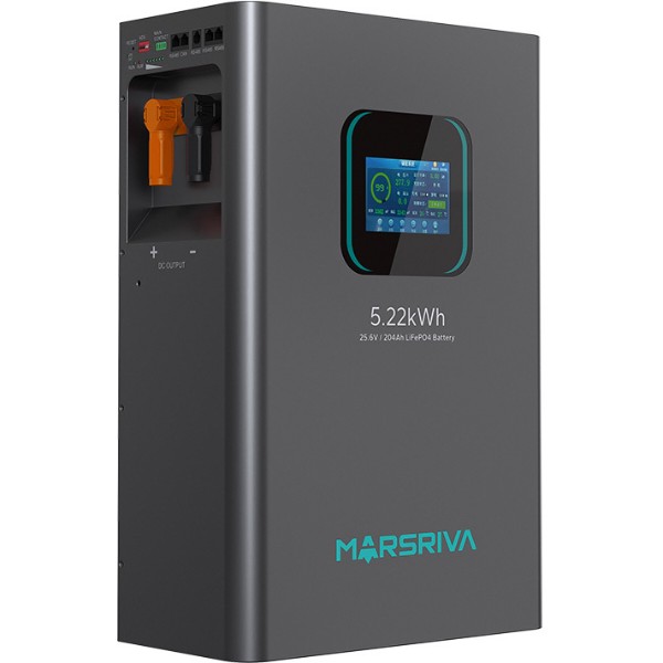 Фото - Батарея для солнечного инвертора Marsriva MDEnergy Storage LiFePO4 battery 25.6V/200Ah (MR-LFP24-200-WMD)