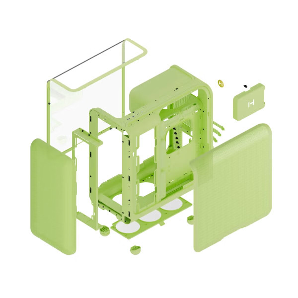 Фото - Корпус Hyte X50 MATCHA MILK Без БЖ (CS-HYTE-X50G-MM)