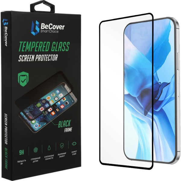 Фото - Захисне скло для смартфону BeCover for Xiaomi Redmi Note 10 Pro Black (705995)