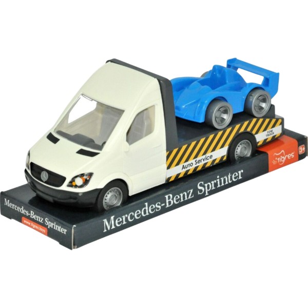 Фото - Коллекционная спецтехника Tigres Mercedes-Benz Sprinter эвакуатор Белый  (39708)