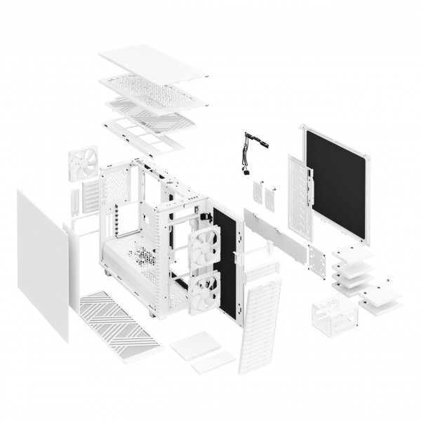 Фото - Корпус Fractal design ATX без БП Define 7 White Solid Define (FD-C-DEF7A-09)