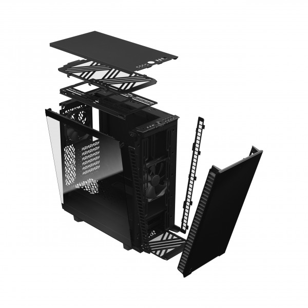 Фото - Корпус Fractal design ATX без БЖ Define 7 Compact Black TG Dark Tint (FD-C-DEF7C-02)