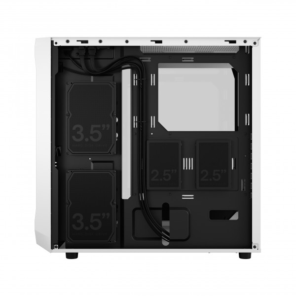 Фото - Корпус Fractal design ATX без БП Focus 2 White TG Clear Tint (FD-C-FOC2A-02)