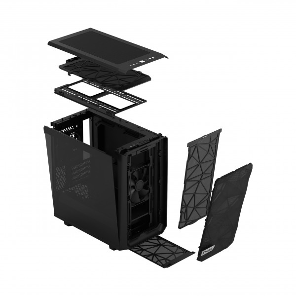 Фото - Корпус Fractal design ATX без БЖ Meshify 2 Mini Blk TG Dark Tint (FD-C-MES2M-01)