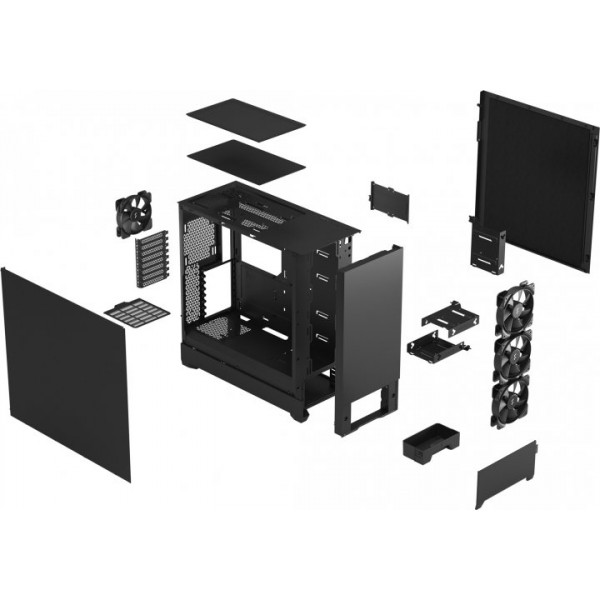 Фото - Корпус Fractal design ATX без БЖ Pop XL Silent Black Solid (FD-C-POS1X-01)