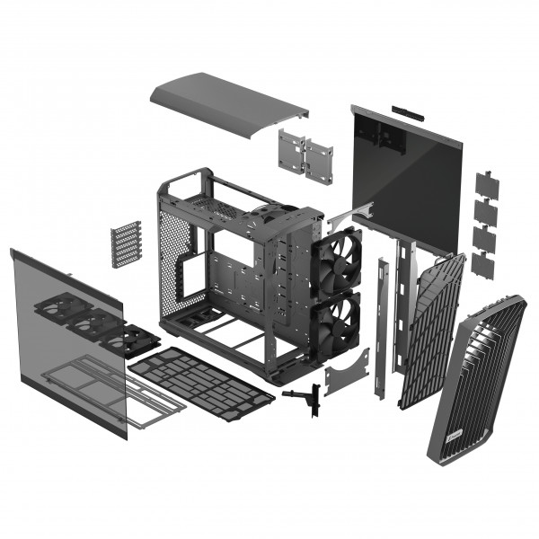 Фото - Корпус Fractal design ATX без БП Torrent Gray TG Light Tint (FD-C-TOR1A-02)