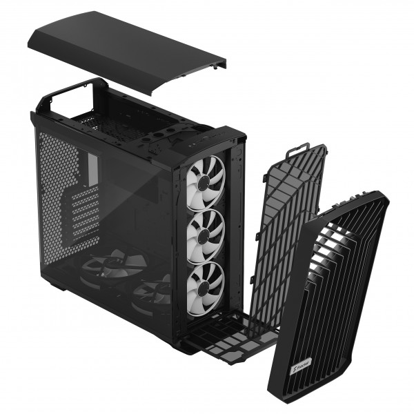 Фото - Корпус Fractal design  ATX без БЖ Torrent RGB Black TG Light Tint (FD-C-TOR1A-04)