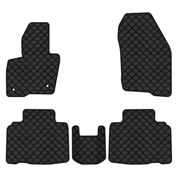 Фото - Коврики из экокожи в салон авто EVAtech ECO для Edge Ford 2014-2018 2 поколение SUV USA FD12344CG5FC2BBB