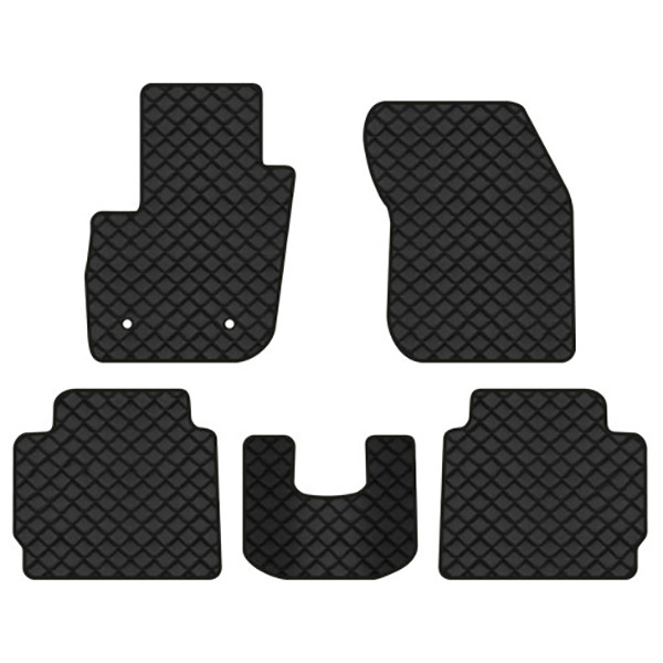 Фото - Коврики из экокожи в салон авто EVAtech ECO для Fusion Ford 2012-2017 2 поколение Sedan USA FD13205CG5FC2BBB