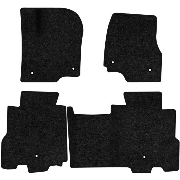Фото - Килимки ворсові в салон авто EVAtech Standard для Ford Expedition Max (U553) 7 seats 2017 4 покоління SUV EU чорний кант FD14134PDR4FC6VEB