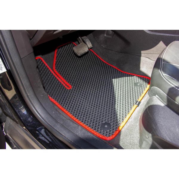 Фото - Коврики из экокожи в салон авто EVAtech ECO для Focus (C346) Ford 2011-2018 3 поколение Sedan USA FD1450C5FC2BBB