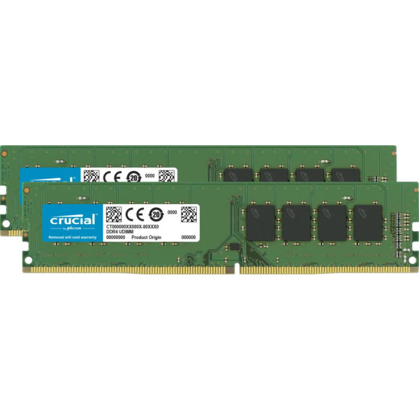 Фото - Память DDR Crucial Micron 32GB PC25600 DDR4 KIT2 (CT2K16G4DFRA32A)
