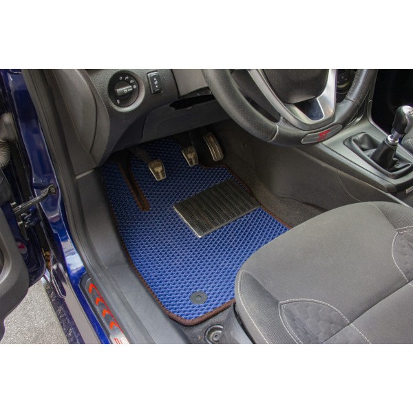 Фото - EVA килимки в салон авто передні EVAtech для Fiesta (Mark 7) 5-doors Ford 2009-2017 6 покоління Htb USA FD1699AV2SBB