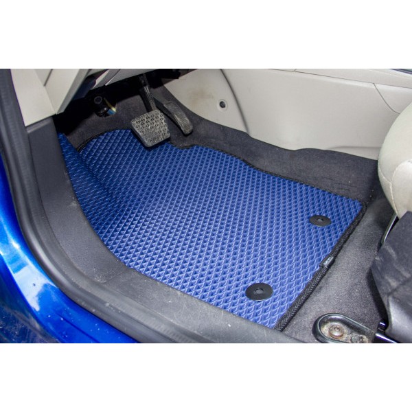 Фото - EVA коврики в салон авто передние EVAtech для Fiesta (Mark 7) 5-doors Ford 2009-2017 6 поколение Htb USA FD1699AE2OU2SBB