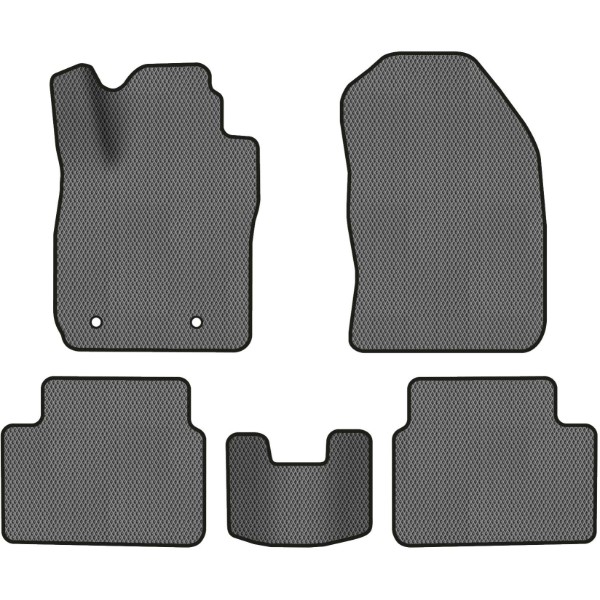 Фото - EVA коврики в салон авто EVAtech для Fiesta (Mark 7) 5-doors Ford 2009-2017 6 поколение Htb USA FD1699CE5OU2RGB