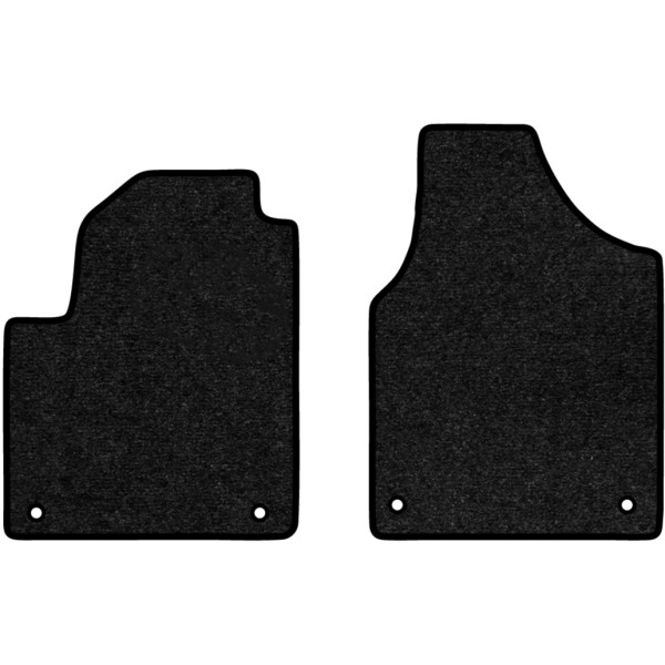 Фото - Коврики ворсовые в салон авто EVAtech Standard для Ford Galaxy (WGR) (7 clips) 1995-2006 1 поколение Minivan EU черный кант FD24247AG2FC4VEB
