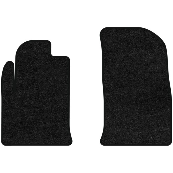 Фото - Килимки ворсові в салон авто EVAtech Standard для Ford Fiesta (Mark 6) 3-doors 2002-2009 5 покоління Htb EU чорний кант FD33561A2VEB
