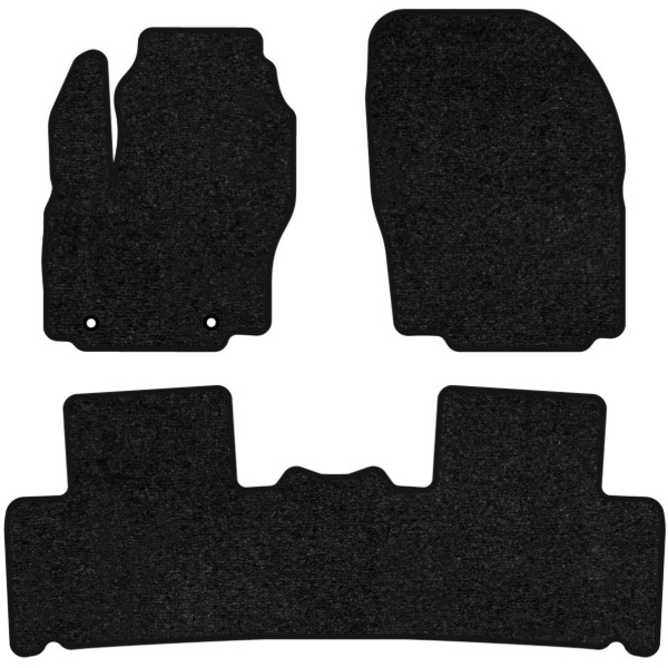 Фото - Килимки ворсові в салон авто EVAtech Standard для Ford S-Max AT 2006-2014 1 покоління Minivan EU чорний кант FD34042Z3TL2VEB
