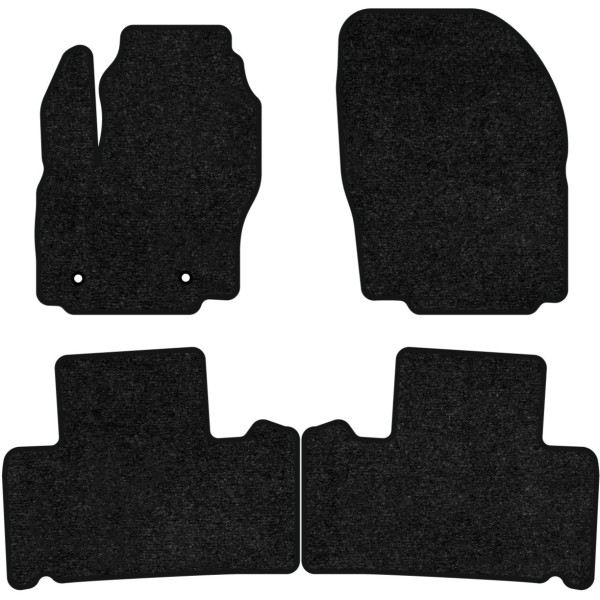 Фото - Килимки ворсові в салон авто EVAtech Standard для Ford Galaxy (WA6) AT 2006-2015 2 покоління Minivan EU чорний кант FD34131PVC4TL2VEB