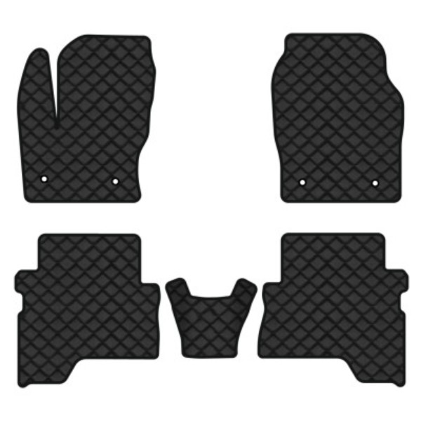 Фото - Килимки з екошкіри в салон авто EVAtech ECO для Kuga Restyling Ford 2016-2019 2 покоління SUV EU FD3563CV5FC4BBB