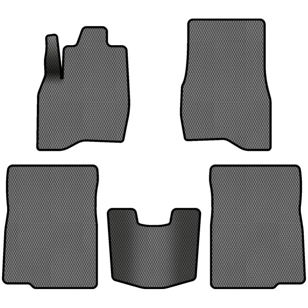 Фото - EVA килимки в салон авто EVAtech для Explorer Restyling 7 seats (2+3+2) Ford 2016-2019 5 покоління SUV USA FD357C5RGB