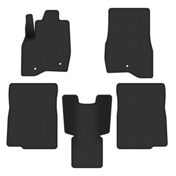 Фото - Килимки з екошкіри в салон авто EVAtech ECO для Explorer Restyling 6 seats (2+2+2) Ford 2016-2019 5 покоління SUV USA FD43565C5AV3BBB