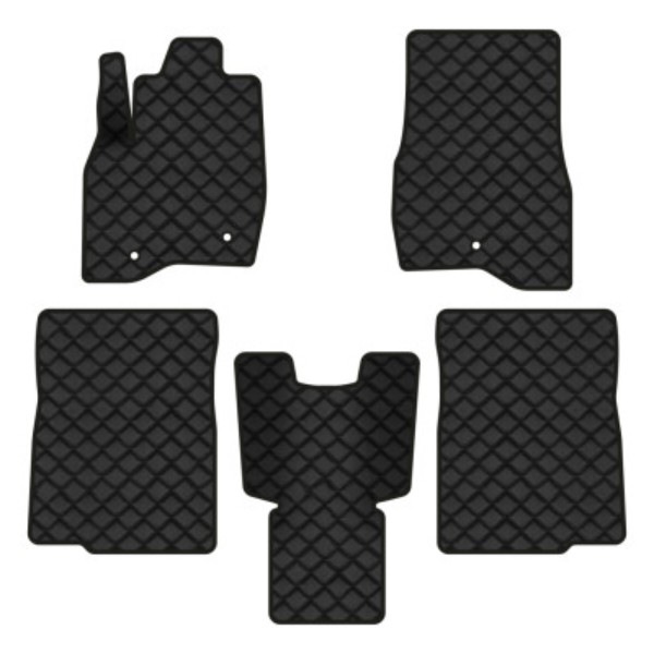 Фото - Килимки з екошкіри в салон авто EVAtech ECO для Explorer Restyling 6 seats (2+2+2) Ford 2016-2019 5 покоління SUV USA FD43565C5AV3BBB