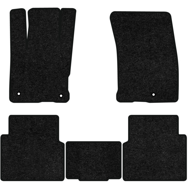 Фото - Килимки ворсові в салон авто EVAtech Standard для Ford Escape 2019 4 покоління SUV USA чорний кант FD43925C5FC3VEB