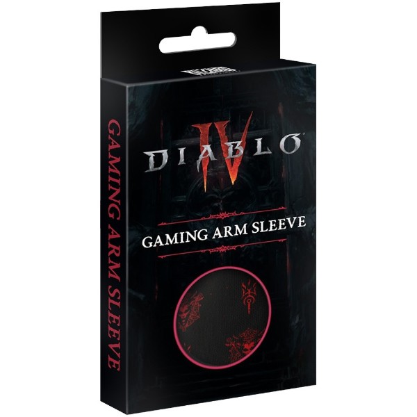Фото - Геймерський рукав Diablo IV Lilith's Blood Petals безшовний XL Чорний (FD4SLEEVLILITH0XL)