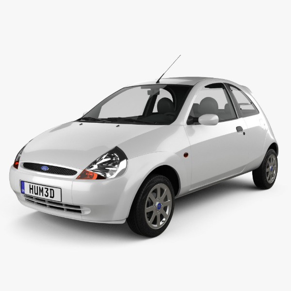 Фото - Килимки ворсові в салон авто EVAtech Standard для Ford Ka (RBT) 1996-2008 1 покоління Htb EU чорний кант FD22602PG4VEB