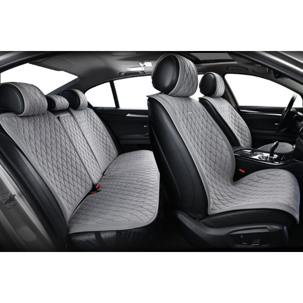 Фото - Комплект накидок на сидіння автомобіля Beltex New York grey (BX84200)